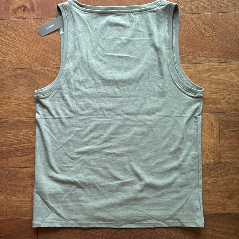 JCrew Women’s Vintage Jersey Scoop Neck Tank - Picture 2 of 8